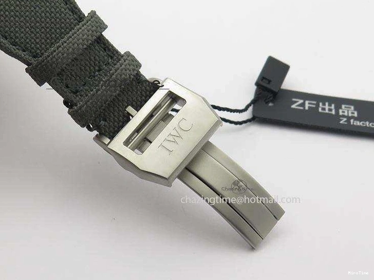 MIROTIME 0329 SunProtective Big Pilot Real PR IW500910 “Patrouille Suisse” ZF 1:1 Best Edition On Gray Nylon Strap 7278